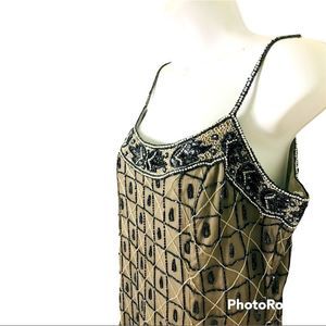 Adrianna Papell Evening boutique silk dress.